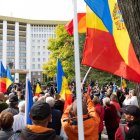 Protestes opositores a Chinisau després dels resultats electorals. - EUROPA PRESS
