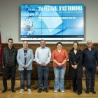 Presentació ahir a l’IEI del festival d’astronomia del Montsec. - IEI