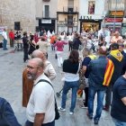 Assistents als actes a Lleida i retrat del rei de cap per avall al Pilar d’Almenara. - J.M.CURRIÀ