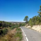 El tram de la carretera en el qual s’actuarà. - A.E.C.