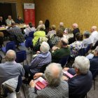 La presentació de la revista, a l’Arxiu Comarcal del Pla d’Urgell. - J.GÓMEZ
