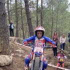 El pilot lleidatà Pau Giralt durant la competició.