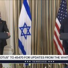 Imatge d'arxiu del primer ministre d'Israel, Benjamin Netanyahu, i el president dels EUA, Donald Trump, en roda de premsa.