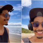 Imagen del payaso haciendo el ejercicio de sonreír para sus seguidores