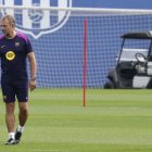 L’entrenador del Barcelona, Hansi Flick. - EFE/TONI ALBIR