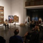 El guitarrista Ángel Jesús López, al Museu de Lleida. - AMADO FORROLLA