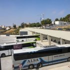 La nova estació d’autobusos està situada al costat de la de trens. - LAIA PEDRÓS