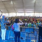 Els penyistes van gaudir de sessions de música i ball. - PAU PASCUAL