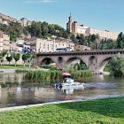 El Segre al seu pas per Balaguer està cartografiat amb les avingudes de fins a 500 anys de retorn.