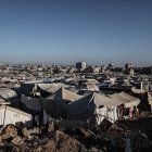 Un camp de refugiats a Gaza.