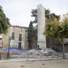 Avancen els treballs de demolició del dipòsit d’aigua. - C.MARSIÑACH