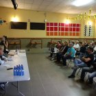 La reunió es va portar a terme a Alfés i va congregar més d’un centenar de persones. - AMADO FORROLLA