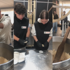 Estudiants de l'Acadèmia del Torró d'Agramunt