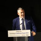 El conseller Sàmper va visitar ahir el Centre Astronòmic al Montsec d’Àger. - ACN