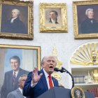 Donald Trump vol “aprimar” l’Administració als EUA. - EFE/SHAWN THEW