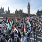Un moment de la multitudinària protesta propalestina pels carrers de Londres. - EUROPA PRESS / CONTACTO / STEPHEN CHUNG