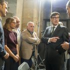 Illa i el conseller Ordeig, responsables del sector agrari de Lleida. - PAU PASCUAL PRAT
