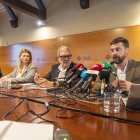 Pino, Iglesias, Larrosa i Enjuanes han presentat avui el pla.