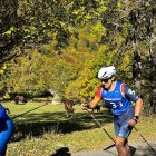 Jaume Pueyo, durant la competició celebrada a Salardú. - RFEDI