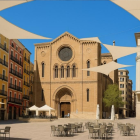 La nova plaça Sant Joan de Lleida.