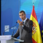 Pedro Sánchez en la Convenció per un Pacte d’Estat davant l’Emergència Climàtica. - EUROPA PRESS