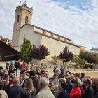 Els visitants van poder descobrir edificis de Castellnou. - A. CASTELLNOU