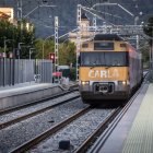 Un tren de Rodalies en una imatge d'arxiu.
