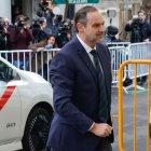 Ábalos a la seua arribada al Tribunal Suprem per a la seua quarta declaració davant del jutge. - EFE