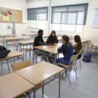 Educació. Afectacions en diversos centres educatius de Lleida, entre els quals l’INS Guindàvols, on la meitat d’estudiants va secundar la vaga. - INSTITUT GUINDÀVOLS