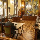 Imatge d’ahir del ple de la corporació provincial. - ÀLEX SAMPER