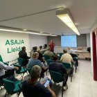 Un moment de la jornada celebrada dimecres per Asaja.