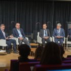 Un moment de la jornada que converteix Lleida en capital de l’energia. - PAU PASCUAL PRAT