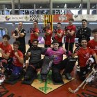 Plantilla de l’Alpicat, que demà obre l’OK LIiga Plata a la pista del Lloret. - SANTI IGLESIAS