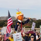 Imatge d’una de les protestes contra Trump, en aquest cas a la capital, Washington. - TOM HUDSON / ZUMA PRESS WIRE