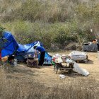 Un dels assentaments il·legals de l’avinguda Tarradellas. - PP LLEIDA