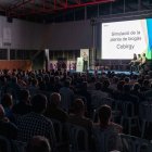 La presentació del projecte de la planta de biogàs va reunir dijous 500 assistents a la Sentiu. - PAU PASCUAL PRAT