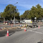 La cruïlla on s'estan fent les actuacions.