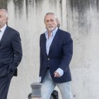 Francisco Correa a l’arribar a l’Audiència amb el seu advocat. - EUROPA PRESS