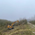Les obres del projecte Cinca Revive a Fraga van començar la primavera passada.