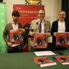 Joel Bastons, Marc Solsona i Ramon Xinxó van presentar la fira. - J.GÓMEZ