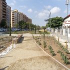 La rambla verda de Fleming, gairebé llesta al cap de més de 10 mesos - PAU PASCUAL