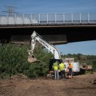Treballadors troben un cadàver al costat del riu Túria. - EUROPA PRESS