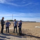 Un moment de la visita a la instal·lació esportiva. - AJUNTAMENT DE MOLLERUSSA