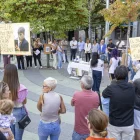 Lleida va acollir al setembre l’acte del Dia per a la Prevenció del Suïcidi amb familiars del jove. - JORDI ECHEVARRIA
