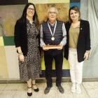 Antonio Carreño va ser rebut a l’ajuntament de Balaguer.