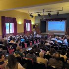 Una de les conferències de la trobada.