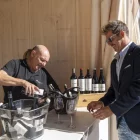 La Festa del Vi es va celebrar a la plaça de la Llotja. - PAU PASCUAL PRAT