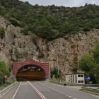El túnel de la C-14 en el qual s’instal·laran panells solars. - SEGRE