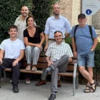 Foto de grup dels impulsors del muntatge teatral. - ASSOCIACIÓ NUS TEATRE