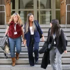 Nogueras, a l’arribar ahir al Congrés dels Diputats. - EUROPA PRESS